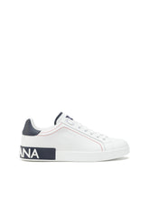 Calfskin nappa Portofino sneakers - | Dolce & Gabbana