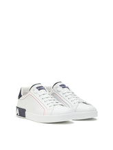 Calfskin nappa Portofino sneakers - | Dolce & Gabbana