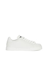 Calfskin Portofino sneakers - | Dolce & Gabbana
