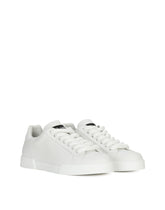 Calfskin Portofino sneakers - | Dolce & Gabbana