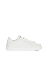 Calfskin Portofino sneakers - | Dolce & Gabbana