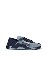 Mixed-material NS1 slip-on sneakers - | Dolce & Gabbana