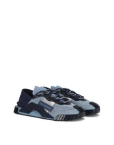 Mixed-material NS1 slip-on sneakers - | Dolce & Gabbana