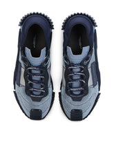 Mixed-material NS1 slip-on sneakers - | Dolce & Gabbana