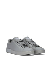 Calfskin Portofino sneakers - | Dolce & Gabbana