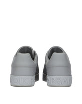 Calfskin Portofino sneakers - | Dolce & Gabbana