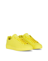 Calfskin Portofino sneakers - | Dolce & Gabbana
