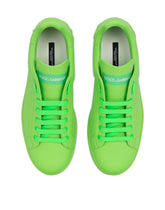 Calfskin Portofino sneakers - | Dolce & Gabbana