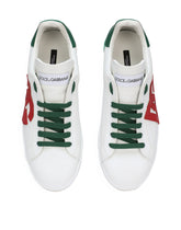 Calfskin Portofino sneakers - | Dolce & Gabbana