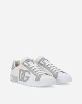 Calfskin Portofino sneakers - | Dolce & Gabbana