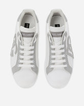 Calfskin Portofino sneakers - | Dolce & Gabbana