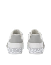 Calfskin Portofino sneakers - | Dolce & Gabbana