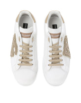 Calfskin Portofino sneakers - | Dolce & Gabbana
