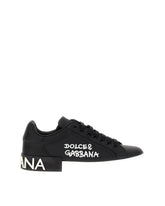 LEATHER SNEAKERS - | Dolce & Gabbana