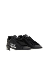 LEATHER SNEAKERS - | Dolce & Gabbana