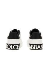 LEATHER SNEAKERS - | Dolce & Gabbana