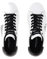 LEATHER SNEAKERS - | Dolce & Gabbana