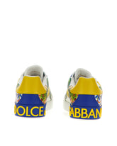 LEATHER SNEAKERS - | Dolce & Gabbana