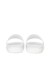 Rubber beachwear slides with DG logo - | Dolce & Gabbana