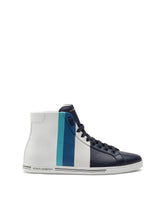 Saint tropex high-top sneakers in printed deerskin - | Dolce & Gabbana