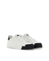 LEATHER SNEAKERS - | Dolce & Gabbana