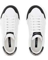 LEATHER SNEAKERS - | Dolce & Gabbana