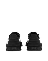 Mixed-materials NS1 slip-on sneakers - | Dolce & Gabbana