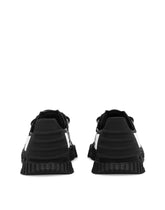 Mixed-materials NS1 slip-on sneakers - | Dolce & Gabbana