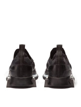 Stretch mesh Sorrento sneakers with logo - | Dolce & Gabbana