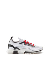 Stretch mesh Sorrento sneakers with logo - | Dolce & Gabbana