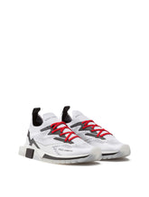 Stretch mesh Sorrento sneakers with logo - | Dolce & Gabbana