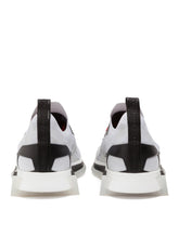 Stretch mesh Sorrento sneakers with logo - | Dolce & Gabbana