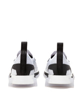 Stretch mesh Sorrento sneakers with logo - | Dolce & Gabbana