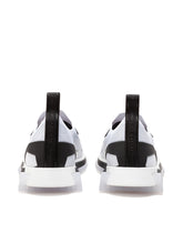 Stretch mesh Sorrento sneakers with logo - | Dolce & Gabbana