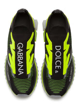 Stretch mesh Sorrento sneakers with logo - | Dolce & Gabbana