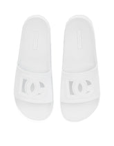 Rubber beachwear slides with DG Millennials logo - | Dolce & Gabbana