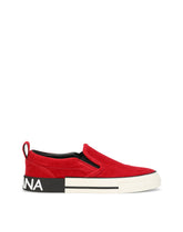 Corduroy Custom 2.Zero slip-on sneakers - | Dolce & Gabbana