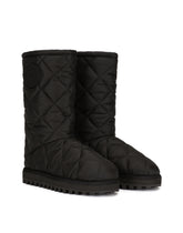 Nylon boots with DG logo - | Dolce & Gabbana