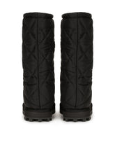 Nylon boots with DG logo - | Dolce & Gabbana
