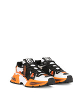 Mixed-material Airmaster sneakers - | Dolce & Gabbana