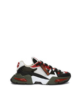 Mixed-material Airmaster sneakers - | Dolce & Gabbana