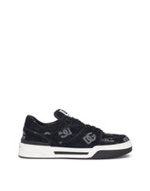 New Roma sneakers with denim logo - | Dolce & Gabbana