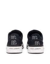 New Roma sneakers with denim logo - | Dolce & Gabbana