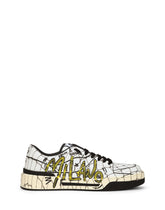 Printed calfskin New Roma sneakers - | Dolce & Gabbana