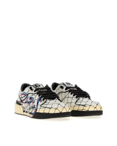 Printed calfskin New Roma sneakers - | Dolce & Gabbana