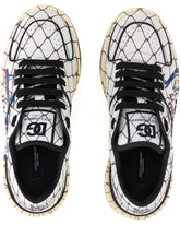Printed calfskin New Roma sneakers - | Dolce & Gabbana