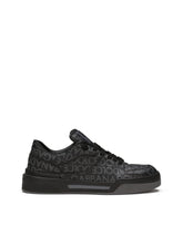 Coated jacquard New Roma sneakers - | Dolce & Gabbana