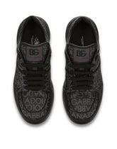 Coated jacquard New Roma sneakers - | Dolce & Gabbana