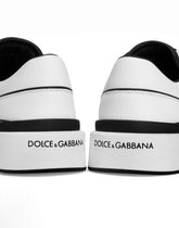 Calfskin nappa New Roma sneakers - | Dolce & Gabbana