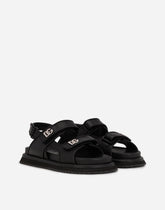Calfskin nappa sandals - | Dolce & Gabbana